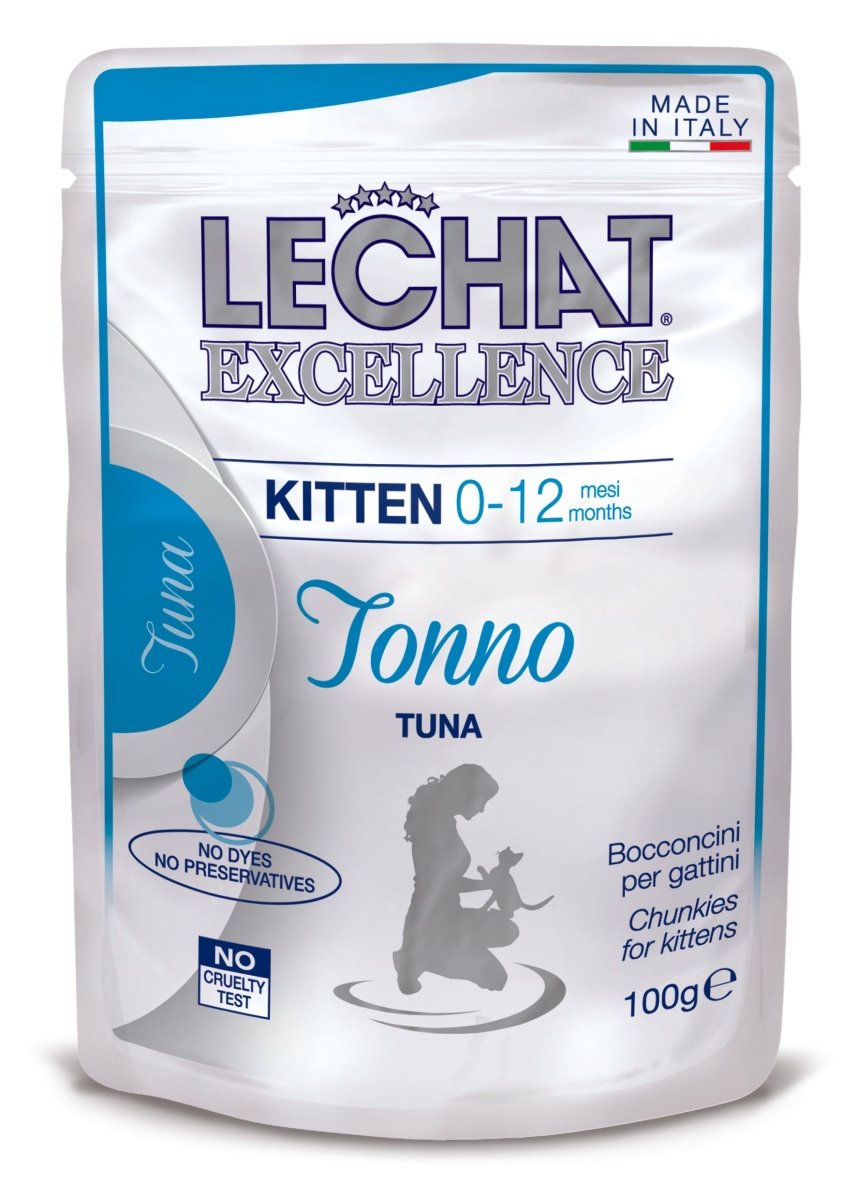 Excellence - Cat Wet Pouches Kitten with Tuna - 100g - Shopivet.com