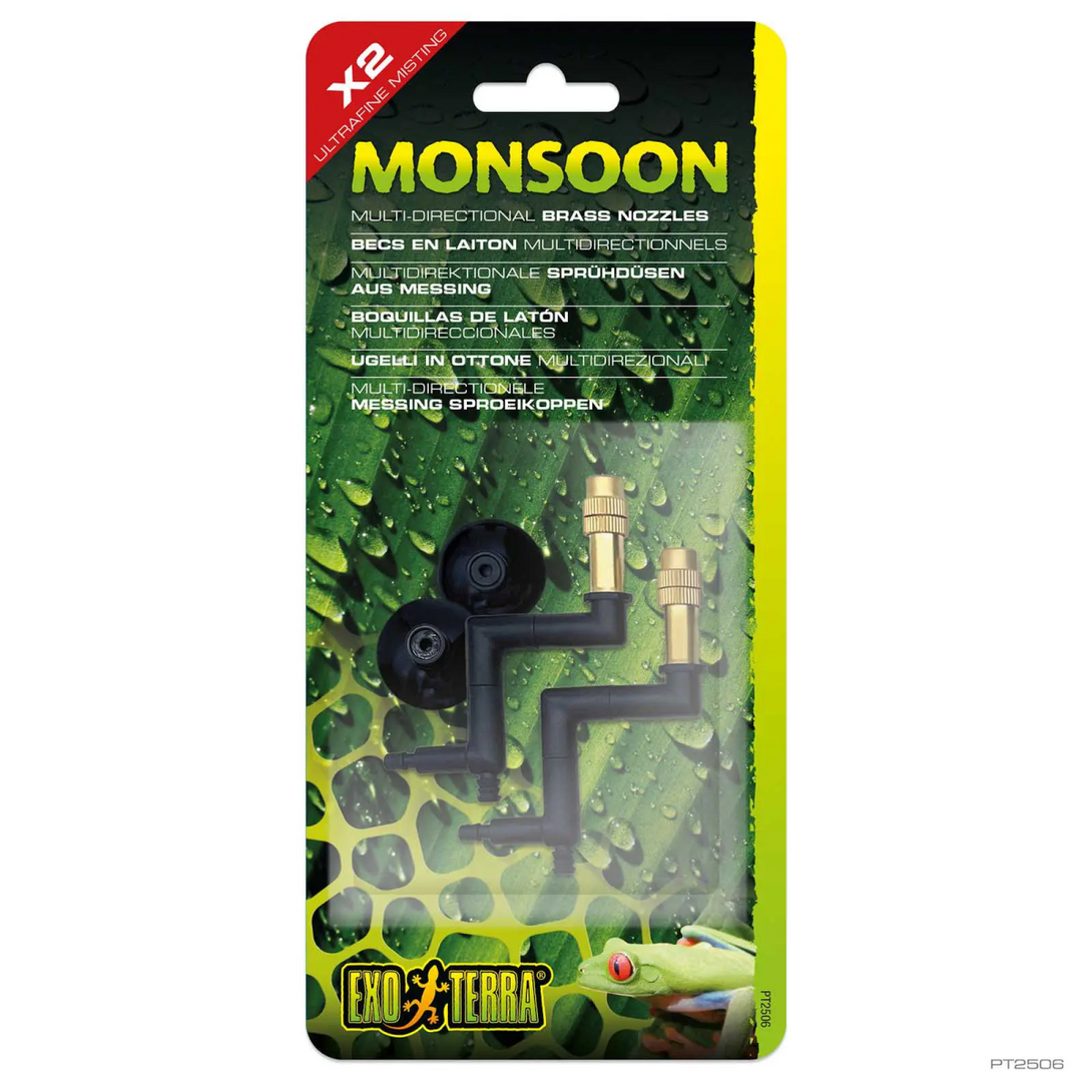 Exo Terra Monsoon Brass Nozzles