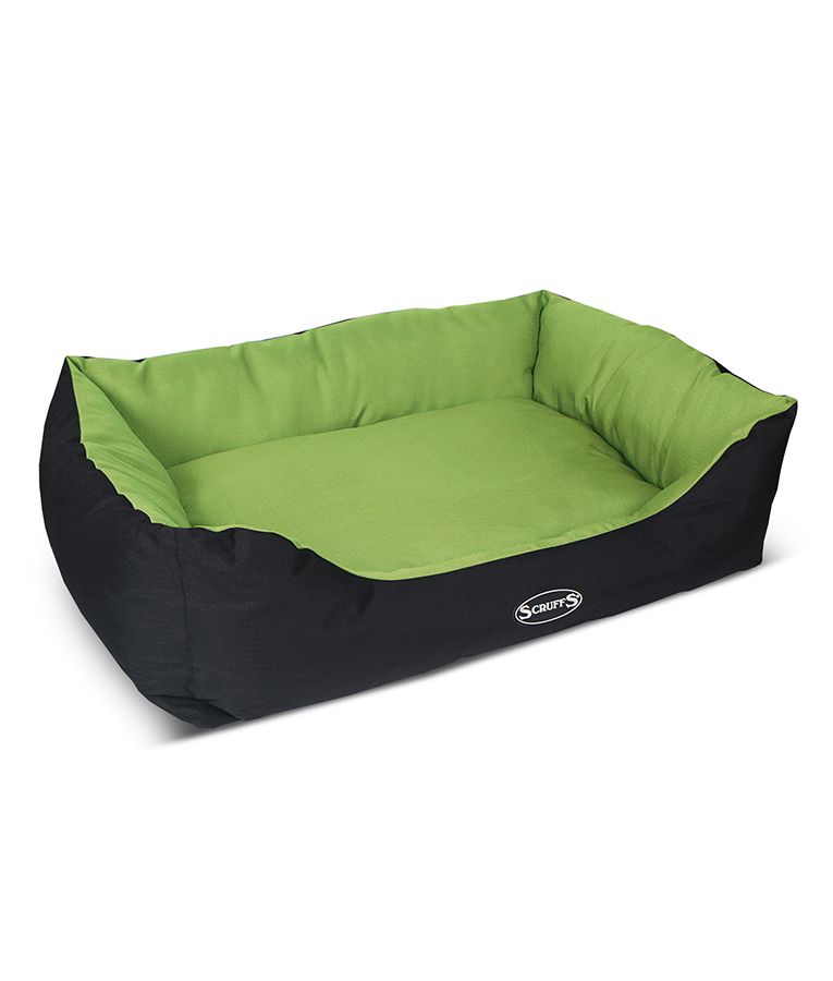 Scruffs Expedition Box Dog Bed  - LIME Small