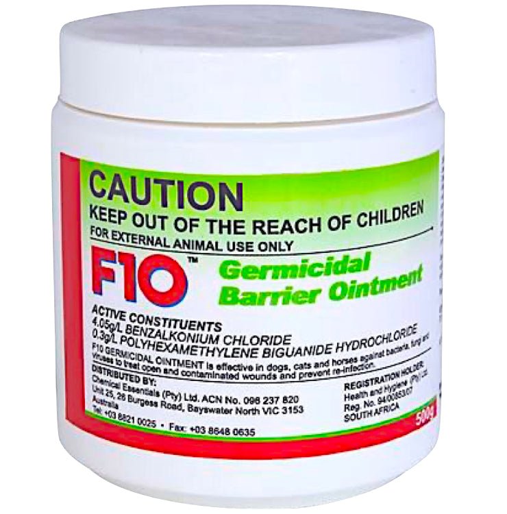 F10 Germicidal Barrier Ointment 500 GM - Shopivet.com