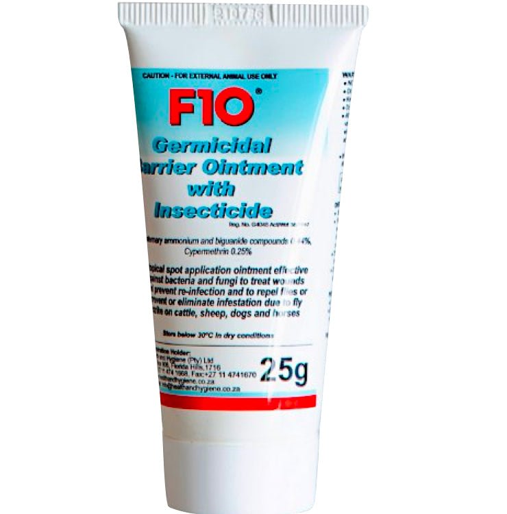 F10 Germicidal Ointment with Insecticide 25 GM - Shopivet.com