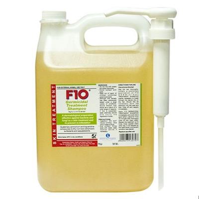 F10 Germicidal Treatment Shampoo 5 L - Shopivet.com