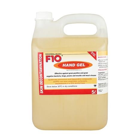 F10 Hand Gel 5 L - Shopivet.com