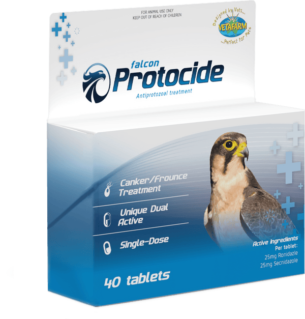 Falcon Protocide Tablets 40 tablets - Shopivet.com