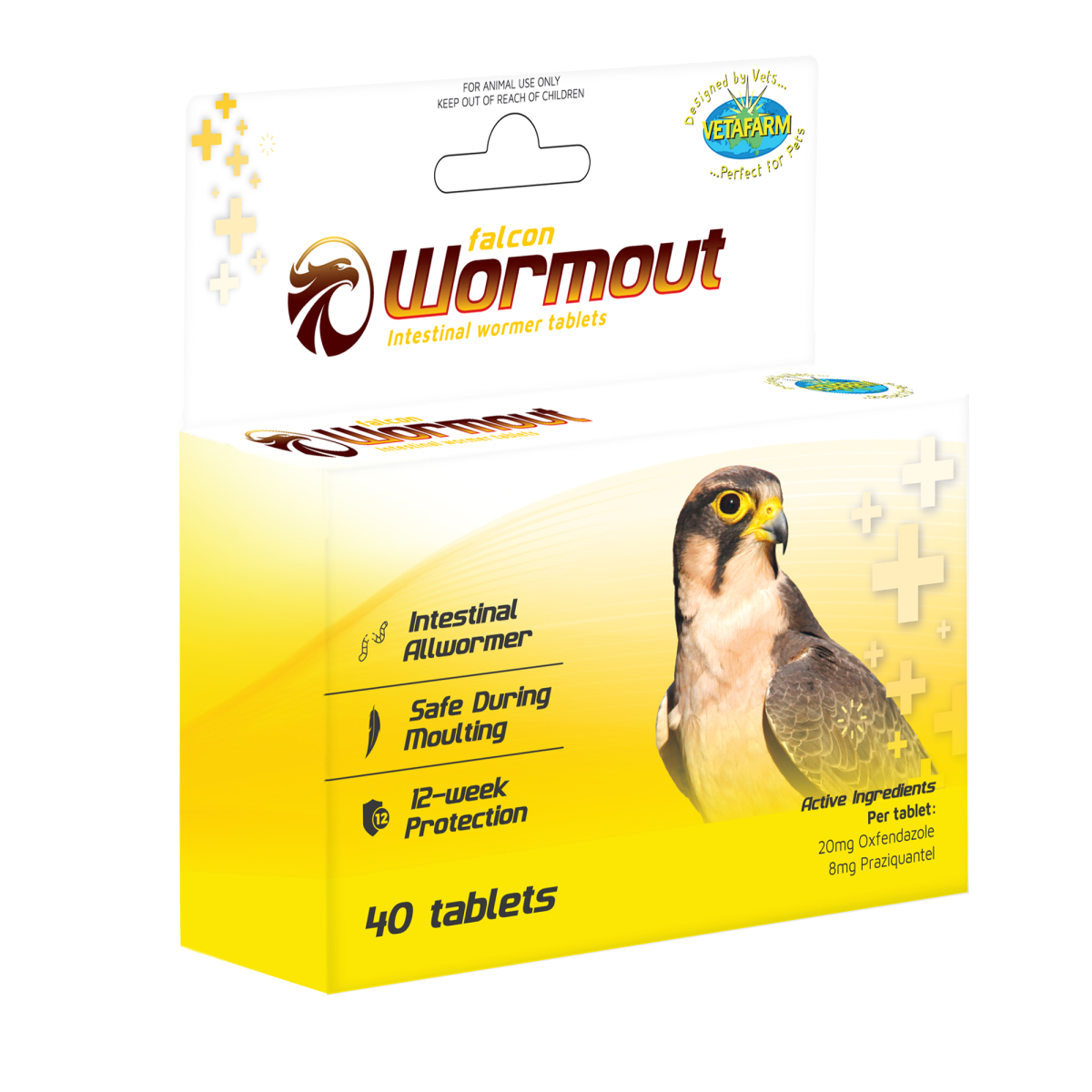 Falcon Wormout 40 Tabs – Shopivet.com
