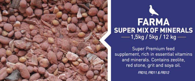 Farma Super Mix of Minerals 10+2 KG FREE - Shopivet.com