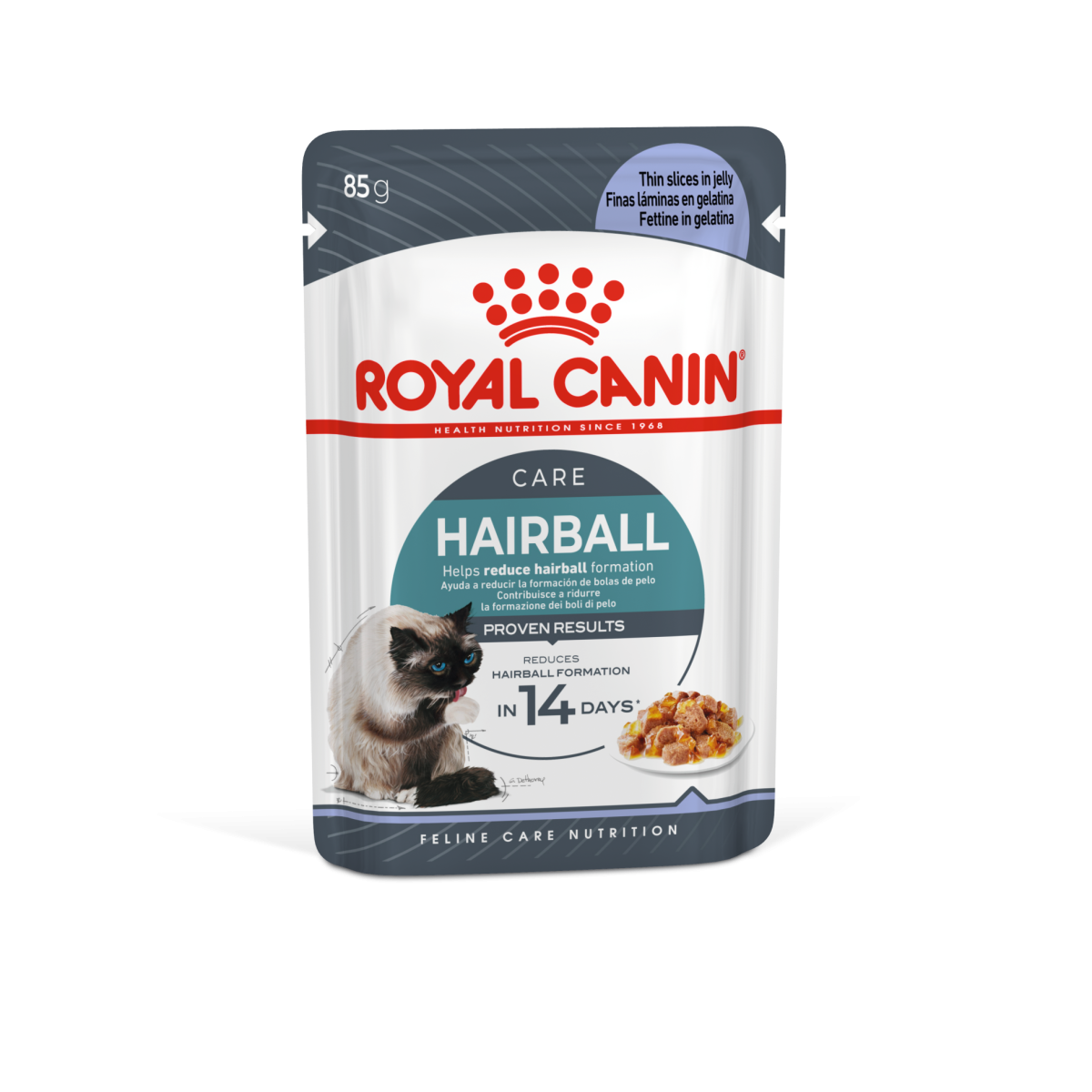 Feline Care Nutrition Hairball Care Jelly (Wet Food - Pouches) 12 x 85 g
