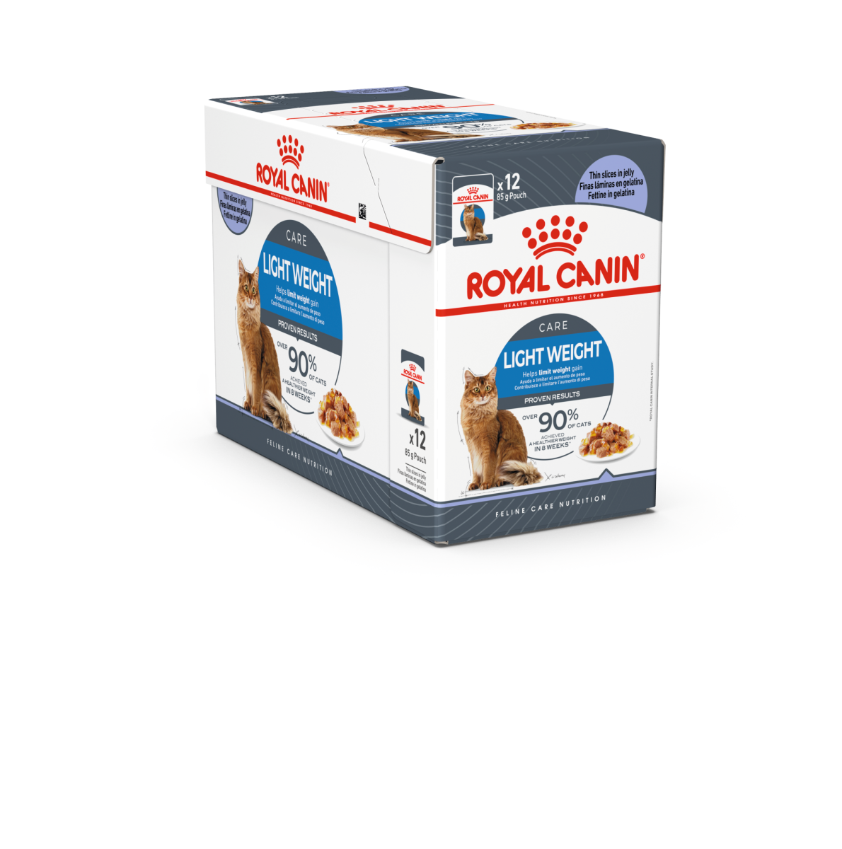 Feline Care Nutrition Light Weight Jelly (Wet Food - Pouches) 12 x 85 g