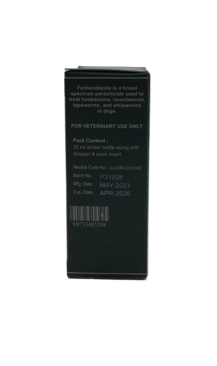 Fenbendazole B.P 100mg/ml Dewormer Oral Suspension - Shopivet.com