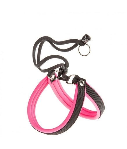 Ferplast AGILA FLUO 1 Harness (26 - 38cm x 15mm)[Color - Pink, Dimension - 26 - 38cm x 15mm] - Shopivet.com