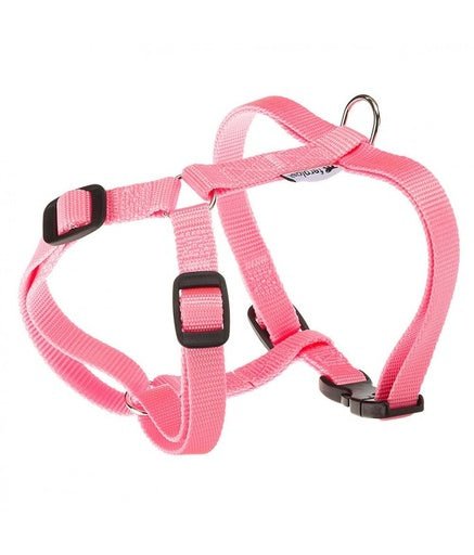 Ferplast Champion P Harness[Color - Pink, Dimension - 20 - 28cm x 25 - 38cm x 10mm, Size - XS] - Shopivet.com