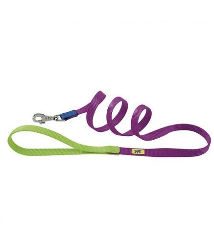 Ferplast Club G Colours Leash[Color - Purple, Dimension - 10mm x L 120cm] - Shopivet.com