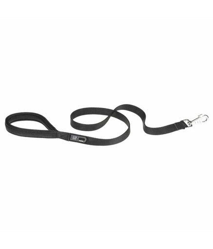 Ferplast Daytona G Nylon Dog Leash[Color - Black, Dimension - 20mm x L 120cm] - Shopivet.com