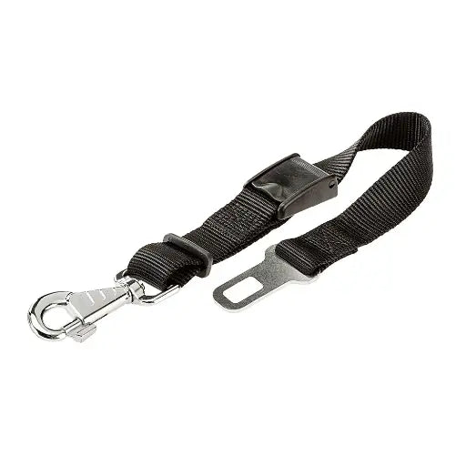 Ferplast Dog Safety Belt - Black (37 - 50cm x 25mm) - Shopivet.com