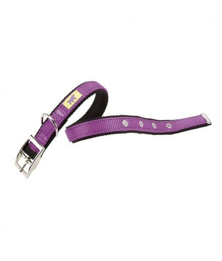 Ferplast Dual CF Collar[Color - Purple, Dimension - 27 - 35cm x 15mm] - Shopivet.com