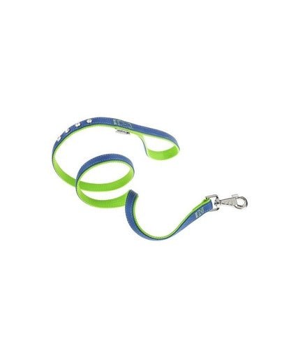 Ferplast Dual Diamonds G Leads in Nylon With Rhinestones[Color - Green, Dimension - 20mm x L 120cm] - Shopivet.com