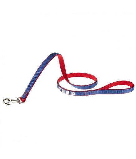 Ferplast Dual Pyramid G Nylon Dog Leash[Color - Red, Dimension - 20mm x L 120cm] - Shopivet.com