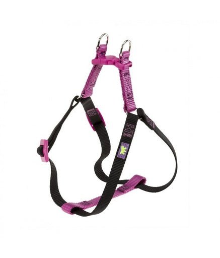 Ferplast Easy P Colors Harness[Color - Violet, Dimension - 54 - 78cm x 20mm, Size - L] - Shopivet.com