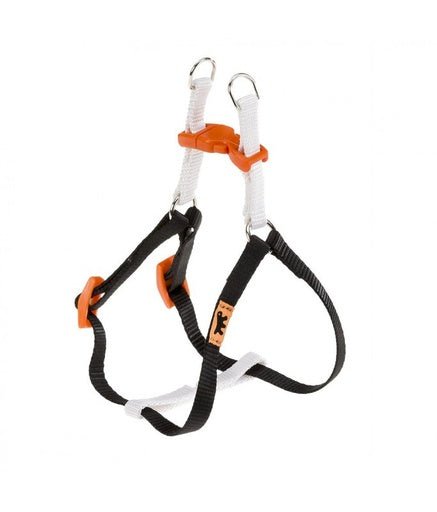 Ferplast Easy P Colors Harness[Color - White, Dimension - 33 - 46.5cm x 10mm, Size - XS] - Shopivet.com