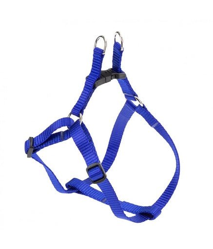 Ferplast Easy P Harness[Color - Blue, Dimension - 54 - 78cm x 20mm] - Shopivet.com