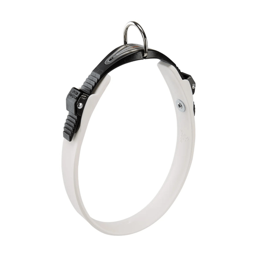 Ferplast ERGOFLEX C 28/60 Collar with Micro Adjustment White - Shopivet.com