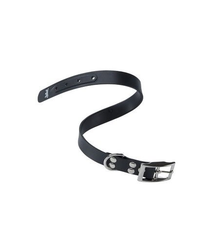 Ferplast Ergoflex CF Techno - rubber Dog Collar[Color - Black, Dimension - 45 - 53cm x 24mm] - Shopivet.com