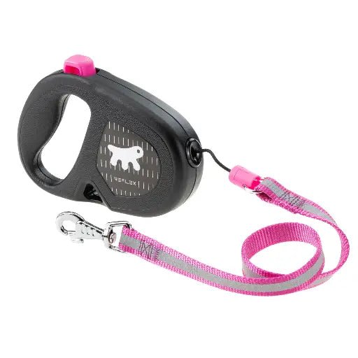 Ferplast Flippy One Reflex Cord Medium - Pink - Shopivet.com