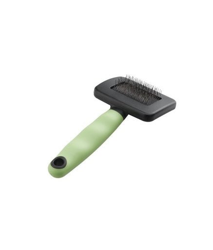 Ferplast GRO Slicker Brush For Cat[Dimension - 16 x 9.8 x 3.3cm] - Shopivet.com