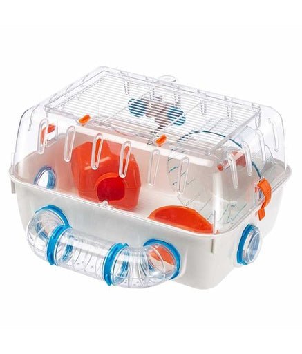 Ferplast Hamster Cage with Tubes for Playing Combi 1 40,5 x 29,5 x h 22,5 cm - Shopivet.com