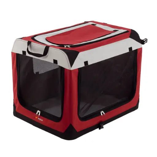 Ferplast HOLIDAY - 6 Portable Kennel Made of Nylon - 70 x 52 x h 52 cm - Shopivet.com