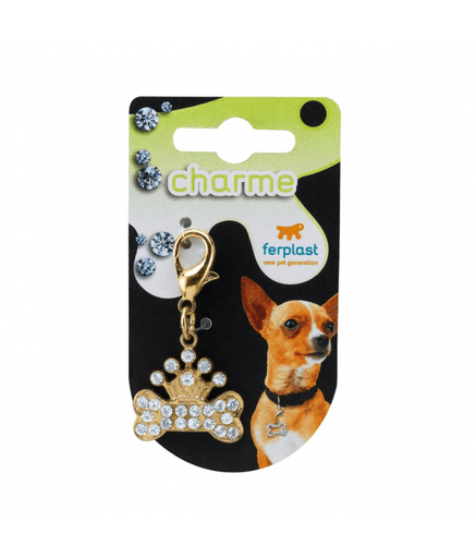 Ferplast PA6511 Dog Collar Tags (Assorted), 2.3x2.5x h 3.9cm - Shopivet.com