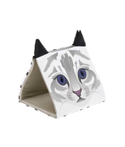 Ferplast Pyramid Cat Cotton House (43 x 39 x h38 cm) - Shopivet.com