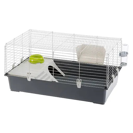 Ferplast Rabbit 100 Cage For Rabbits And Guinea Pigs 95 x 57 x H 46 cm - Shopivet.com