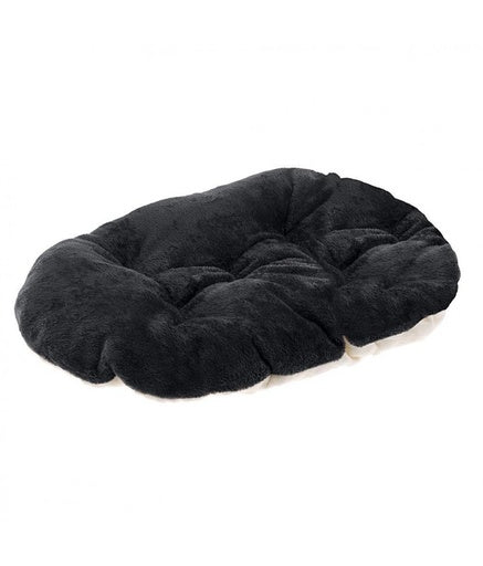 Ferplast Relax Soft Cushion[Color - Black, Dimension - 65 x 42cm] - Shopivet.com