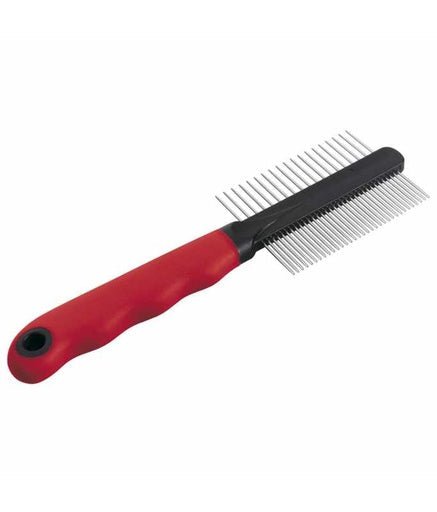 Ferplast Steel Comb With Chrome Teeth - 20,3 x 1,6 x h 6,4 cm - Shopivet.com
