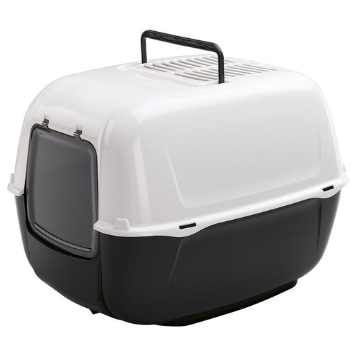 Ferplast Toilet Home Prima Black 39.5x52.5x38cm - Shopivet.com