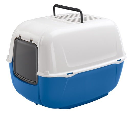 Ferplast Toilet Home Prima Blue 39.5x52.5x38cm - Shopivet.com