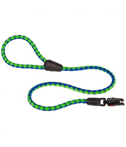 Ferplast Twist Matic G Dog Lead Complete With Automatic Snap Hook[Color - Blue, Dimension - Ø12mm x L 110cm] - Shopivet.com