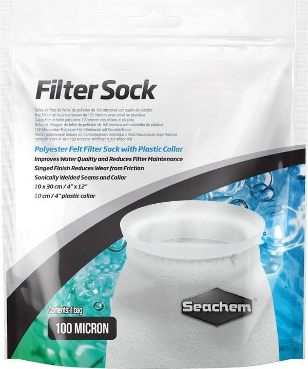 Filter Sock 100 micron welded 10 x 30cm - Shopivet.com