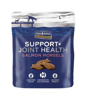 Fish4Dogs Support+ Joint Health Salmon Morsels Dog Treats 225g - 225g - Shopivet.com
