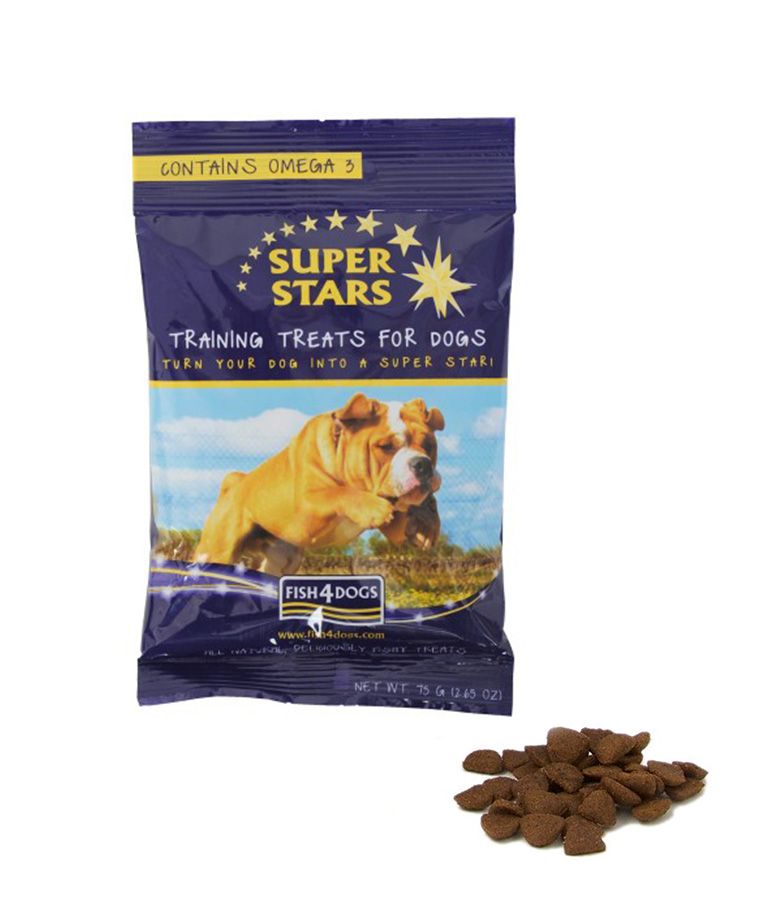 Fish4Dogs Training Super Stars Sardine Dog Treats 150g - 150g - Shopivet.com