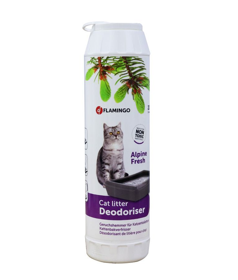 Flamingo Alpine Fresh Cat Litter Deodoriser - 750g - Shopivet.com