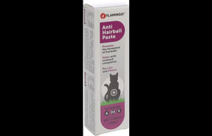 Flamingo Anti - Hairball Oat Fibres & Malt Cat Paste - 100g - Shopivet.com