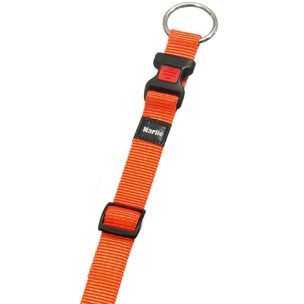 Flamingo Art Sportiv Nylon Dog Collar - ORANGE 40MM - Shopivet.com