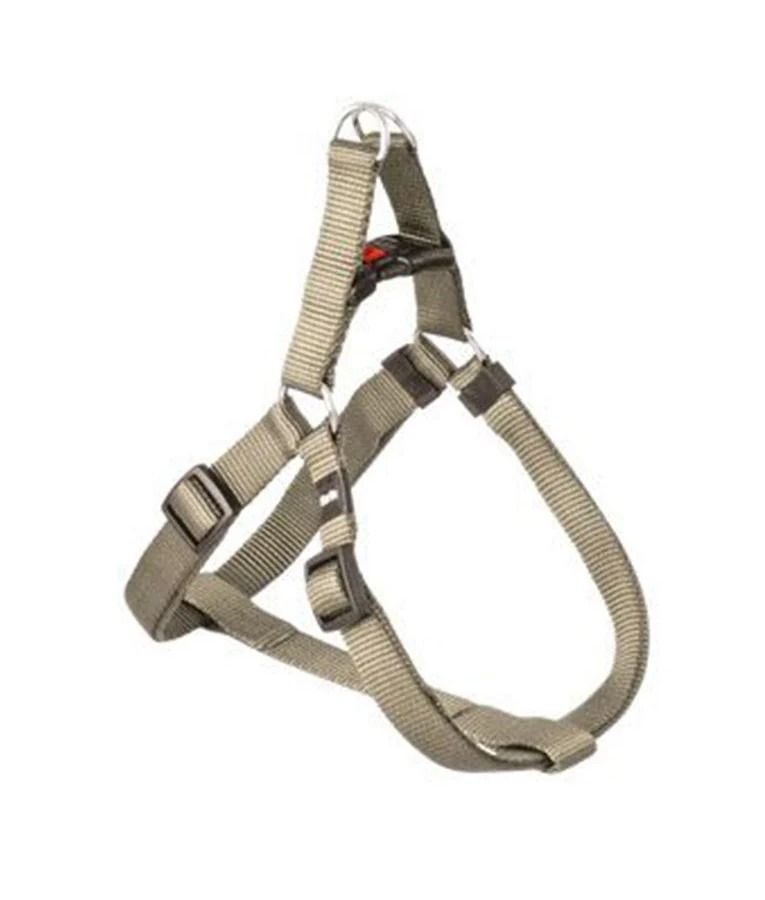 Flamingo Art Sportiv Nylon Dog Harness - GREY 20MM - Shopivet.com