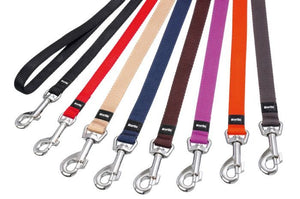 Flamingo Art Sportiv Nylon Dog Leash - BROWN 20MM - Shopivet.com