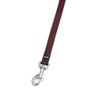 Flamingo Art Sportiv Nylon Dog Leash - BROWN 25MM - Shopivet.com