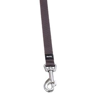 Flamingo Art Sportiv Nylon Dog Leash - GREY 25MM - Shopivet.com
