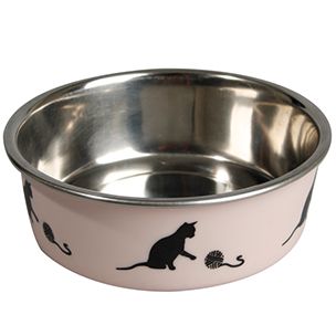 Flamingo Bella Kena Cat Bowl - PINK 11CM - Shopivet.com