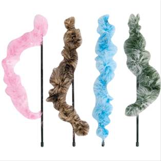 Flamingo Boaz Soft Party Fishing Dangler Cat Toy - OS - Shopivet.com